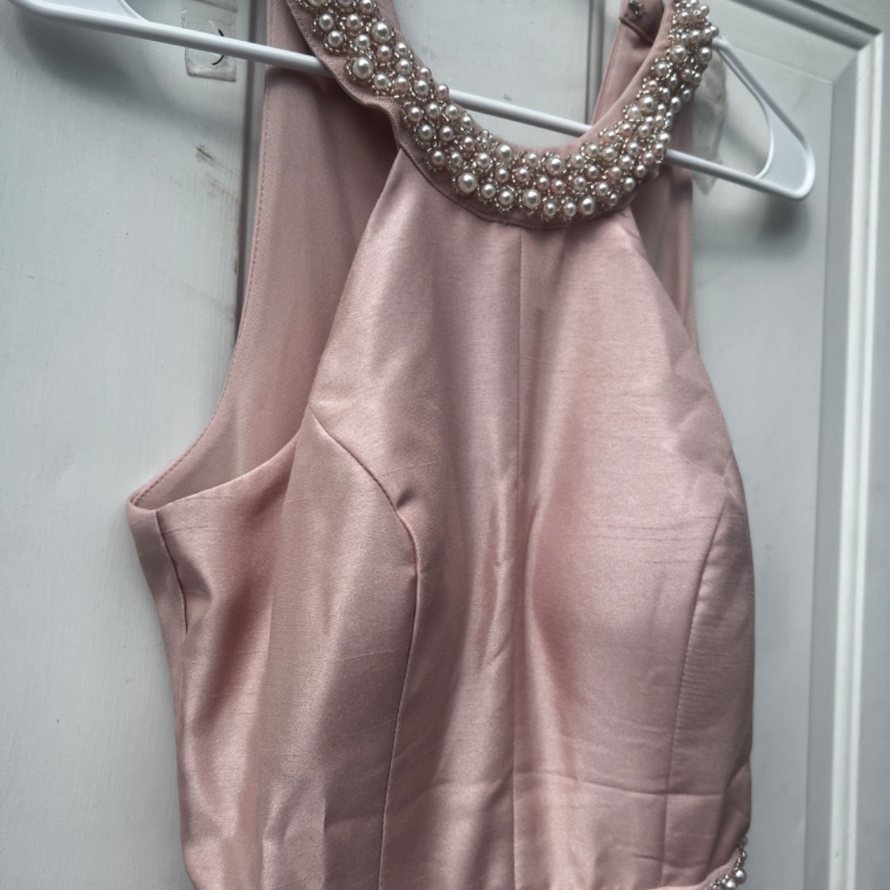 PINK PROM DRESS - Picture 4 of 5